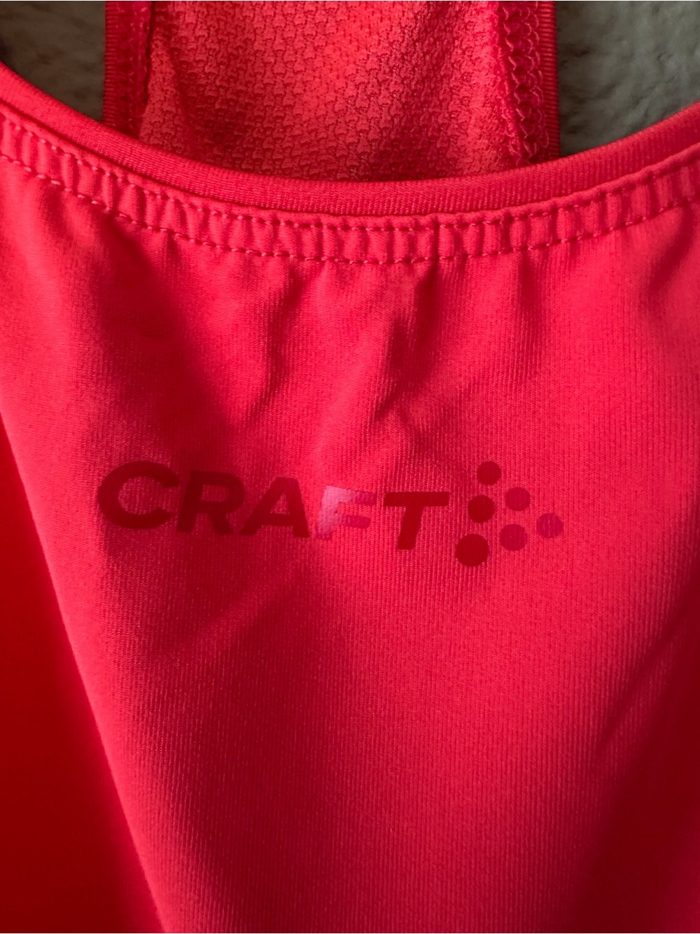 Craft Women's Performance Racerback Tank - Red - Picture 3 of 5
